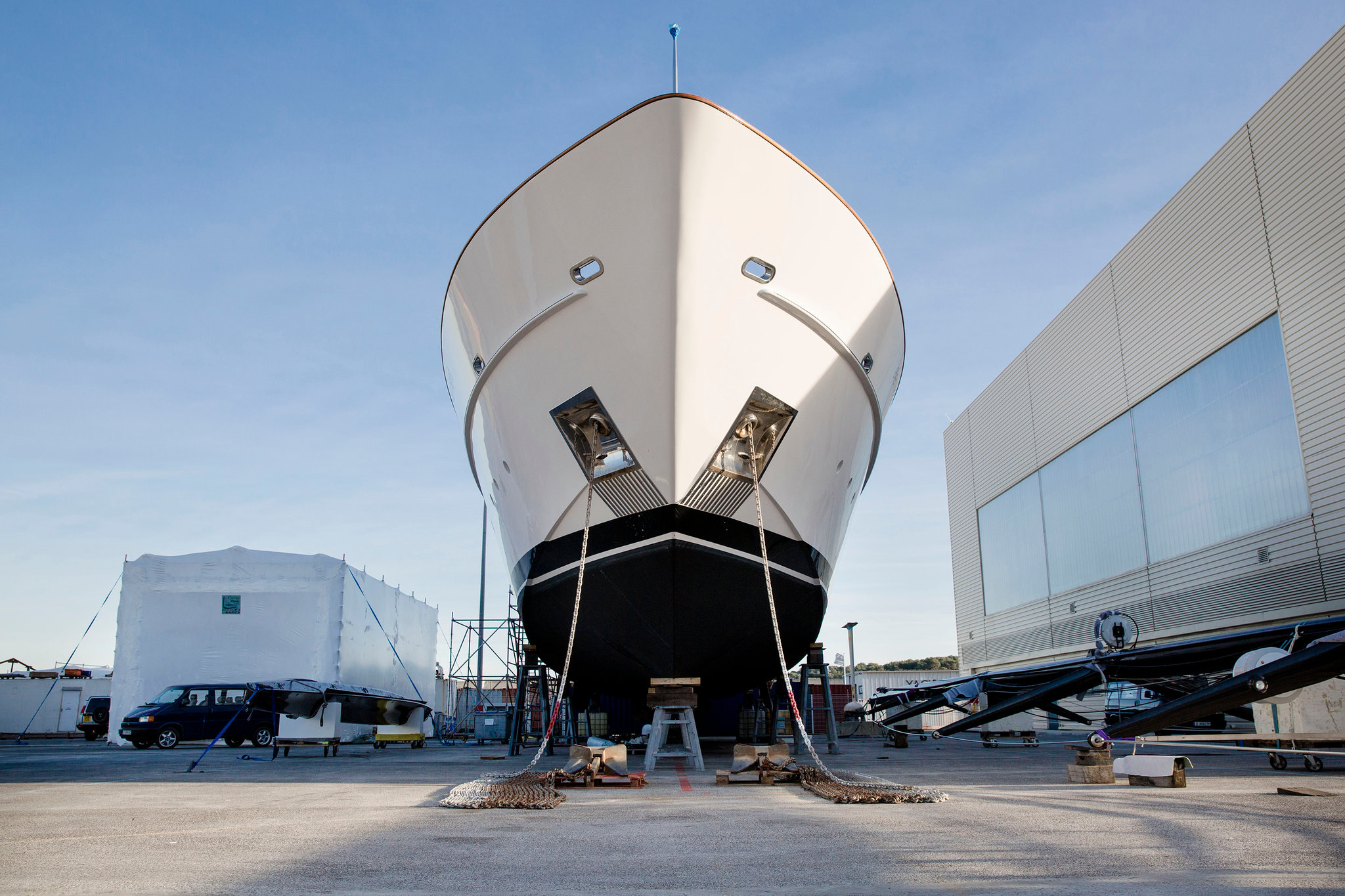 new build yacht
